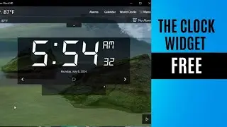 How to add a clock windows 10 or 11 for free