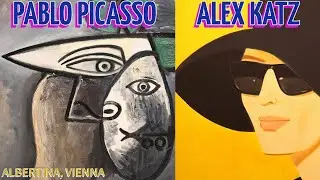 Alex Katz + Pablo Picasso at the Albertina in Vienna! Full Tour of 2 Special Exhibitions