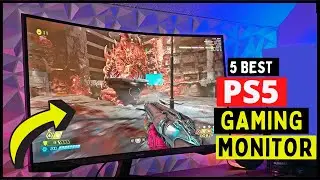 Top 5 Best 4K Console Monitor for PS5 Gaming 2024 | Best 120Hz, 1080P, 4K, Ultrawide Monitor for PS5