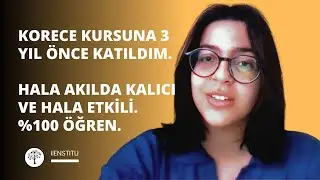 Korece Öğrenmek Çok Kolay - Gerçek Öğrenci Yorumu!