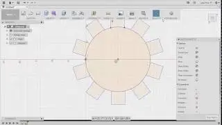 Fusion 360 Circle and Rectangle Pattern Tools