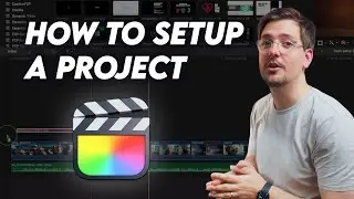 How to Create A New Project in Final Cut Pro [For Beginners]