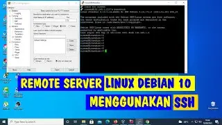 CARA REMOTE SERVER DEBIAN 10 MENGGUNAKAN SSH
