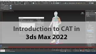 Introduction to CAT in 3ds max 2022