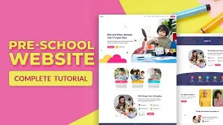 Build a Pro-Level Kindergarten & School Website in WordPress & Elementor ! 🚀 Step-by-Step Tutorial!