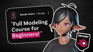 Blender 3D Modeling Course for Absolute Beginners! (Totally Free!)