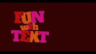 Fun With Text - Cartoon Titles Pack | After Effects Template | Titles