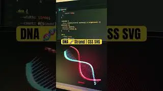 DNA 🧬 | HTML CSS Animation 