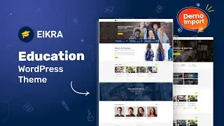 Eikra - Education WordPress Theme [Demo Installation]