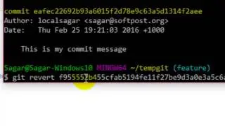 How to undo commit in git