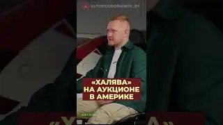 «Халявные» тачки на аукционе в Америке