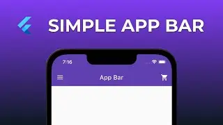 App Bar - Flutter UI - With Explanation