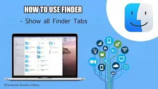 2 DIFFERENT WAYS TO SHOW & HIDE TABS ON THE FINDER APPLICATION USING A MAC | NEW