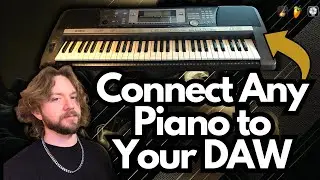 How to Connect An Old MIDI Keyboard To Your Computer