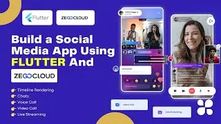 Full Featured Video Call in 7 Minutes ❤️‍🔥🔥 | Social Media App Using Flutter and [ZEGOCLOUD]