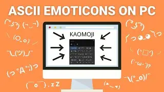 99% PEOPLE DONT KNOW THIS: How to Type ASCII Emoticons / Kaomoji on PC ¯\_(ツ)_/¯ #Shorts