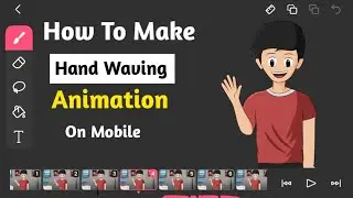 How To Make Hand Waving Animation || Step By Step || Op Animation