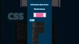 CSS BUTTON LOGIN GLOW HOVER