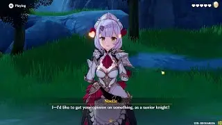 Genshin Impact - Hangout Event: Noelle