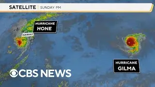 Hone lashes Hawaii with Hurricane Gilma close behind