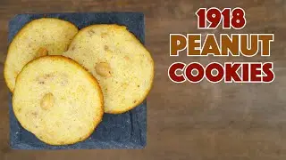 1918 Peanut Cookies Recipe