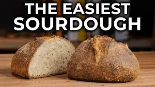 The EASIEST sourdough bread (that's actually good)