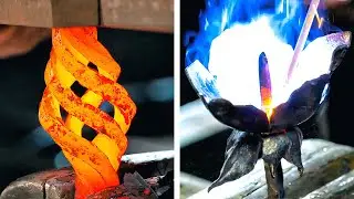 AMAZING METAL FORGING PROJECTS TO CREATE NEW ART OBJECTS