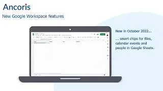 Smart chips for files, calendar events and people in Google Sheets