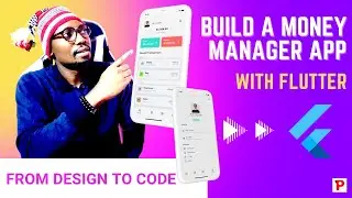 #Flutter | Build a Money Manager App  in one sitting - #ui with Data binding