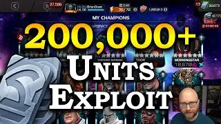 Huge Gifting Exploit - 200,000+ Easy Units | Marvel Contest of Champions