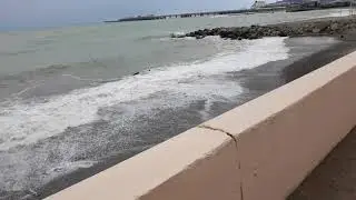 Как выглядит городской (центральный) пляж Туапсе.