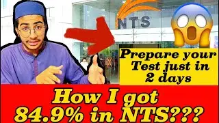 Nts NAT Test preparation 2023 || How I got 84.9% ?😱 || Must Watch || Tips and tricks to solve Nts