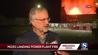 Live interview on Moss Landing battery plant fire with Monterey County Supervisor Glenn Church