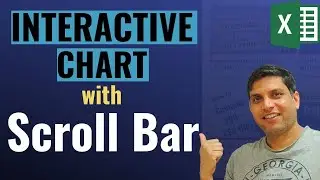 Dashboard using Scroll Bar | Interactive Charts