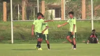 Ujicoba Sriwijaya FC VS David FC Bentuk Kemistri Tim