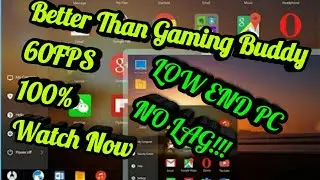 Phoenix OS Clean Installation {Better Then Tencent's Emulator} Low End  PC's Smooth HD  60 Fps Hindi