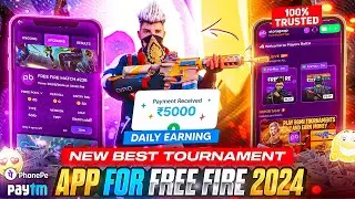 BEST TOURNAMENT APP FOR FREE FIRE💰 - 100% TRUSTED💯✅ | FREE FIRE BEST TOURNAMENT APP 2024👌