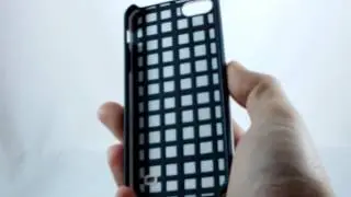 Review 2 в 1 Кожен калъф и твърд гръб за Iphone 5&5S - син