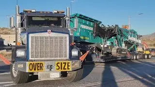 Tesla Cybertruck spotted | Interstate 11 in Arizona | Truck Drivers in action, Truck Spotting USA