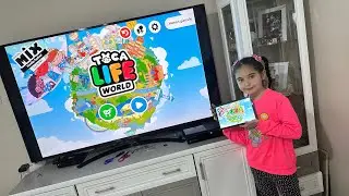 TOCA LİFE BİZİM AİLEYİ YAPTIK !! KOCAMAN TV DE TOCA LİFE OYNADIK !! 