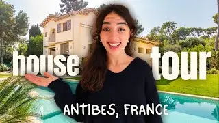 Inside a French Riviera house in Antibes, France (in French with subtitles)