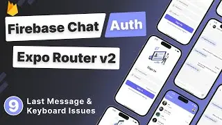 Build a React Native App with Firebase Auth & Chat #9 - Last Message & Time