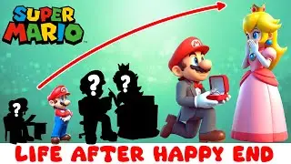 Super Mario 2024 New Growing Up - Life After | Cartoon Wow