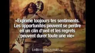 Mes citations préférées sur les Regrets