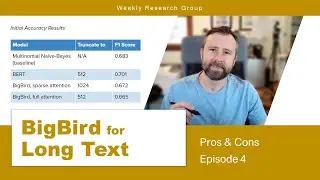 BigBird Research Ep. 4 - Where Does BigBird Help?