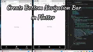 How to implement Bottom Navigation Bar in Flutter? Full Tutorial step by step