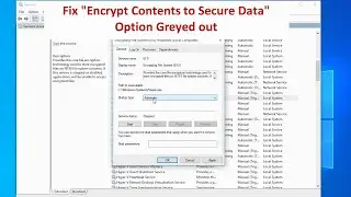 [2 Ways] Fix Encrypt Contents to Secure Data Option Greyed out in Windows 10/11