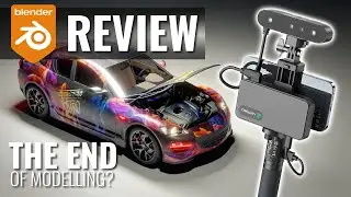 3d Scanner Review - Creality CR-Scan Ferret Pro and how I use it with Blender