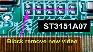 LED TV panel block remove new video.#ST3151A07