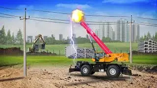Осторожный строитель-живой строитель!